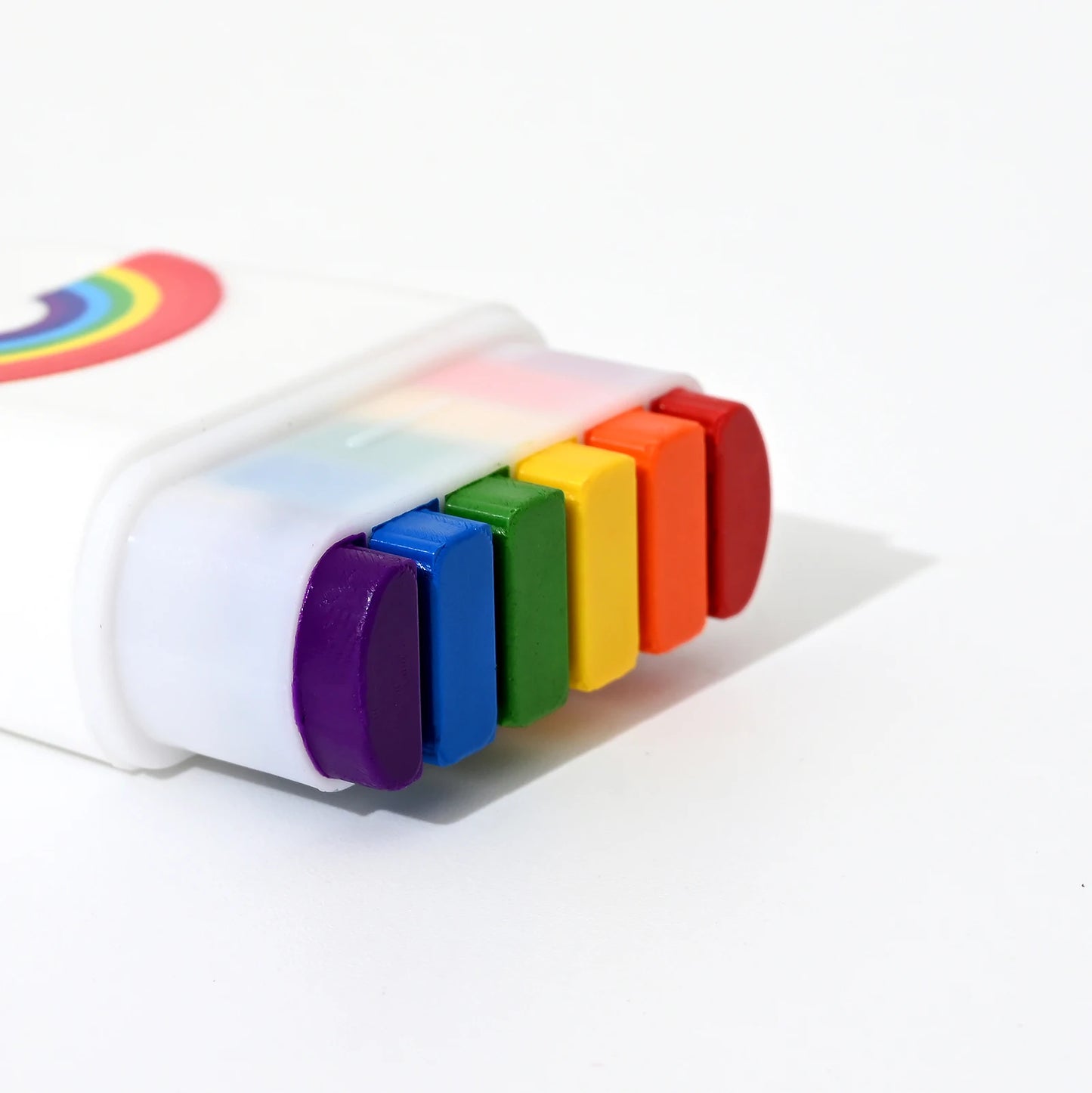 Kawaii Rainbow Crayon Set π¨β¨ - 2/3 Pcs Colorful Birthday Party Magic π - Cute Pocket-Sized Art Supplies for Family Fun! πποΈ