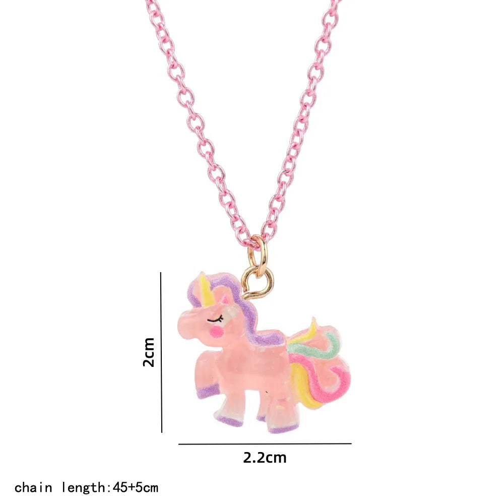 Kawaii Unicorn BFF Choker Necklace 🌈✨ | Adorable Friendship Pendant for Girls & Kids 🦄💕