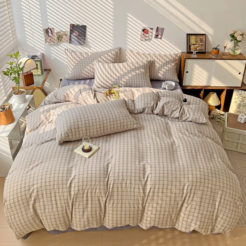 Kawaii Bear & Strawberry Duvet Cover Set ππ§Έβ¨ - Perfect for Kids' Rooms!