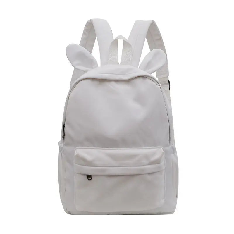 Kawaii Custom Name Bunny Backpack π°β¨ | Personalized Colorful School Bag for Kids ππ | Lightweight & Spacious!