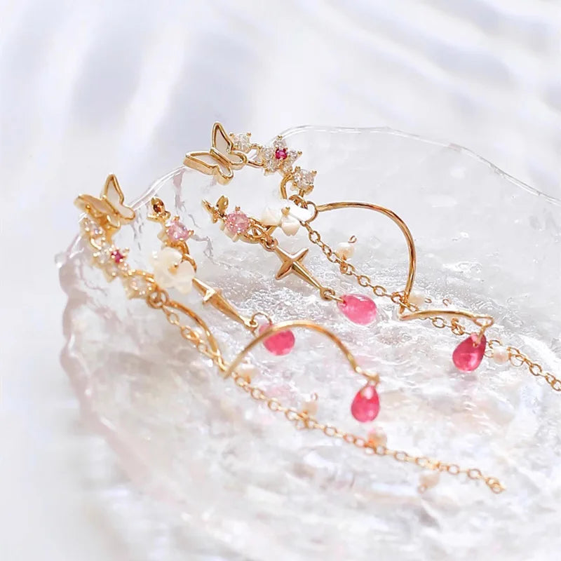 πΈπ¦ Whimsical Flower & Butterfly Tassel Earrings πΏβ¨ Adorable Summer Jewelry for Parties & Gifts!