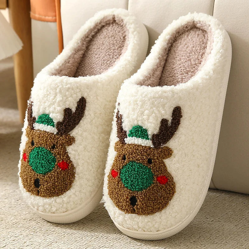 Kawaii Cozy Plush Slippers for All Seasons πΈπ¦’ | Cute Indoor Slides with Anti-Slip Comfort for Home & Hotel π‘β¨