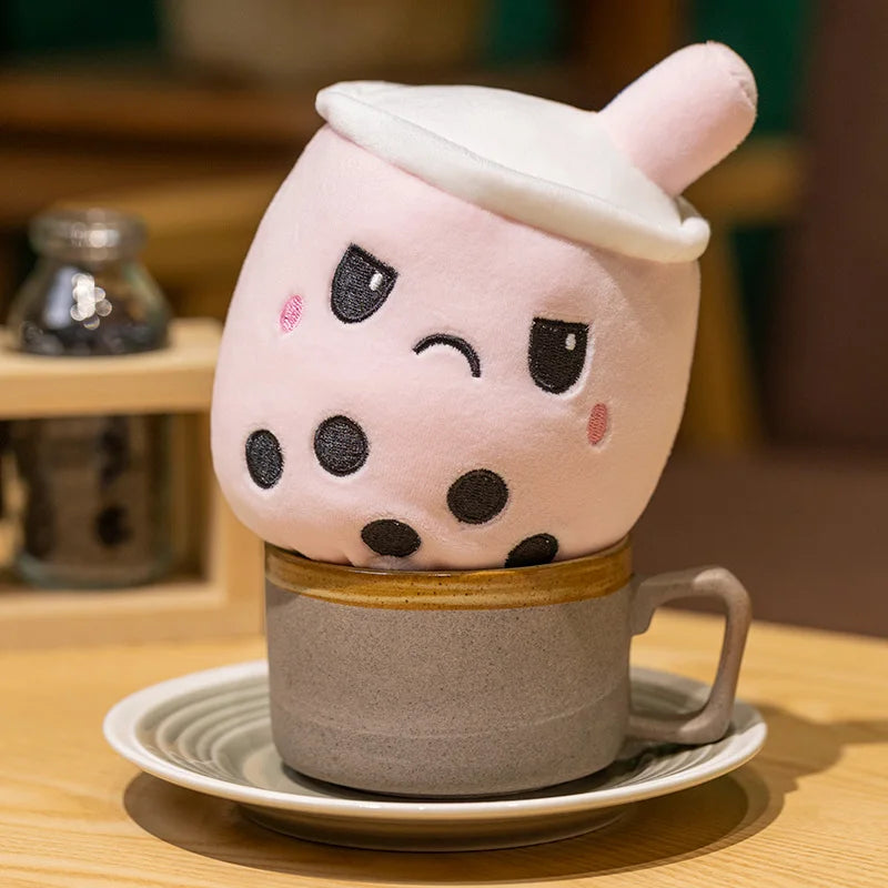 π Boba Buddy Plushie π΅β¨ Reversible Cuddle Toy with Secret Pouch! π - Pixie Quill