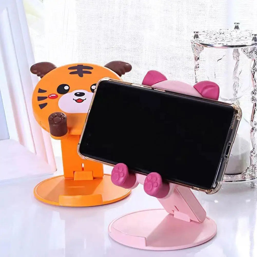 ✨ Adorable Foldable Fun Phone Stand 🌈 Perfect for Your Desk! 📱💕 - Pixie Quill