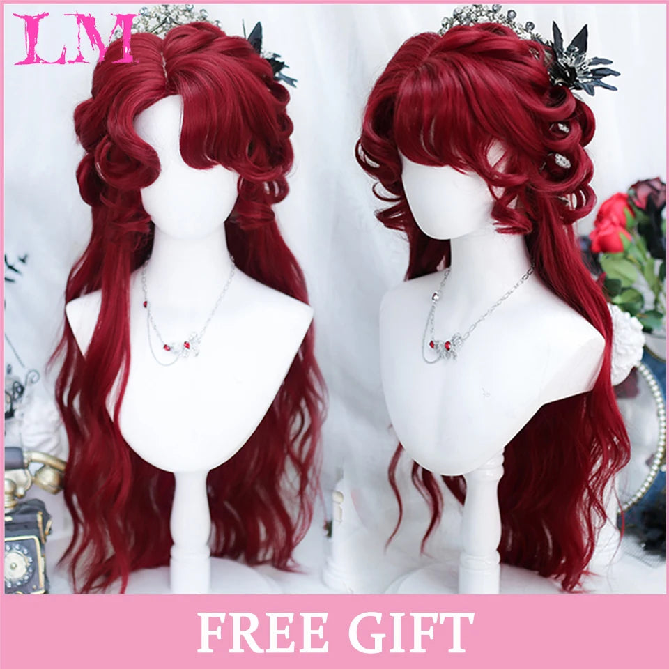 Kawaii Ombre Pink Wavy Wig πβ¨ | Heat Resistant Hair for Cosplay & Daily Fun! ππΈ