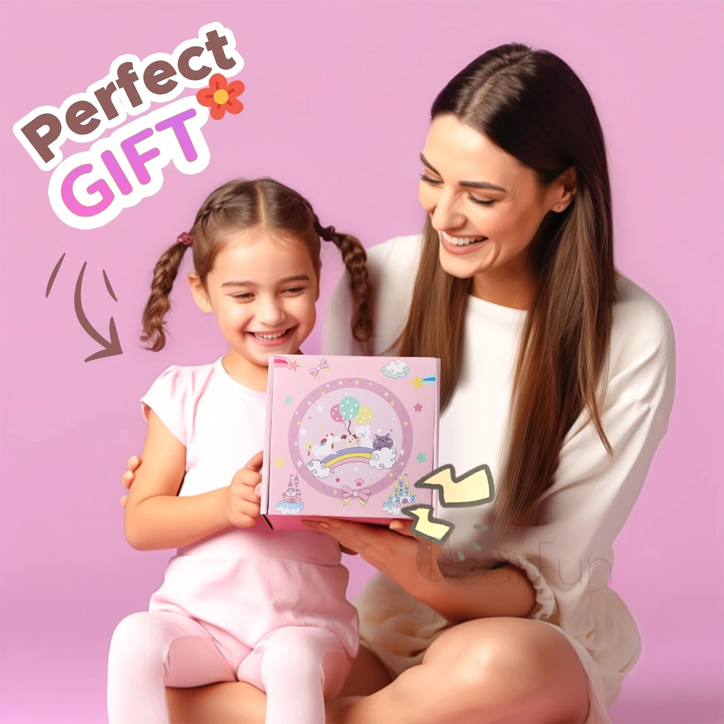 πβ¨ Adorable Unicorn Kids Headphones with Mic π§ | 85dB Volume Limit for Safe Listening π | Perfect for iPads, School & Travel π¦π