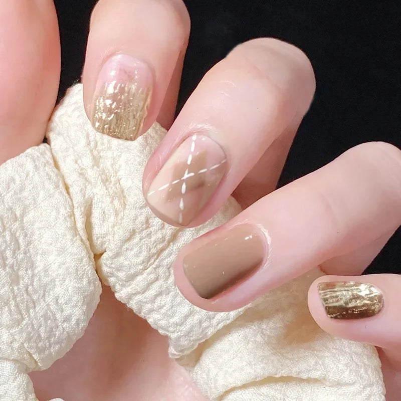 Cute Kawaii Bunny Press-On Nails 🐰✨ | 24 Pcs Full Coverage Acrylic Nail Art Set 🎨 | Reusable & Adorable Fake Nails with Tools! 💅🌸