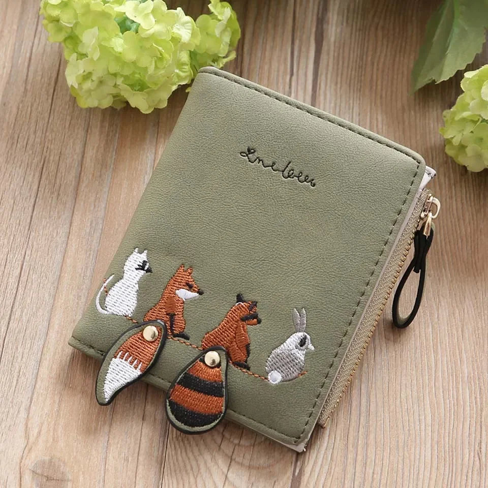 Kawaii Triple Fold Mini Wallet πΎ | Cute Card Holder & Coin Purse for Girls πβ¨
