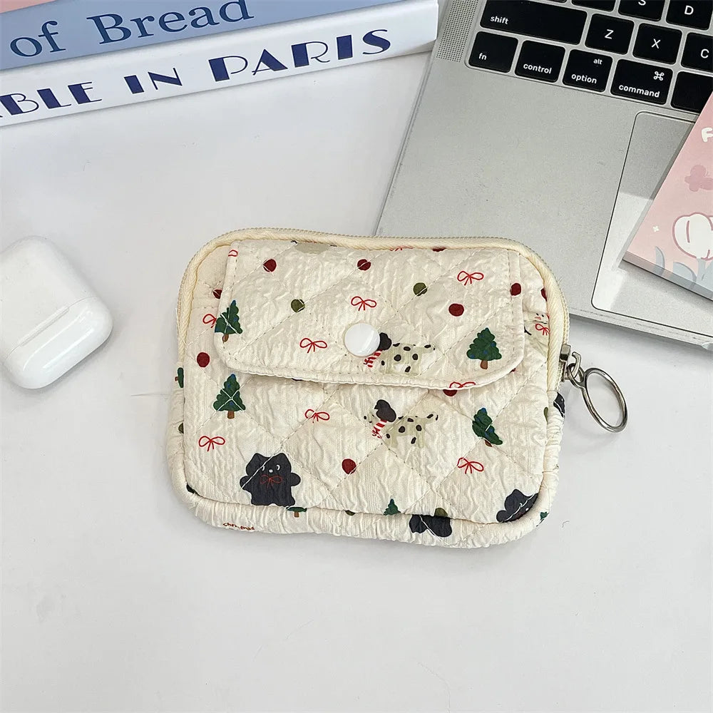 Kawaii Cartoon Makeup Pouch π°β¨ | Cute Travel Lipstick & Earphone Organizer Bag ππ - Perfect Gift for Women!