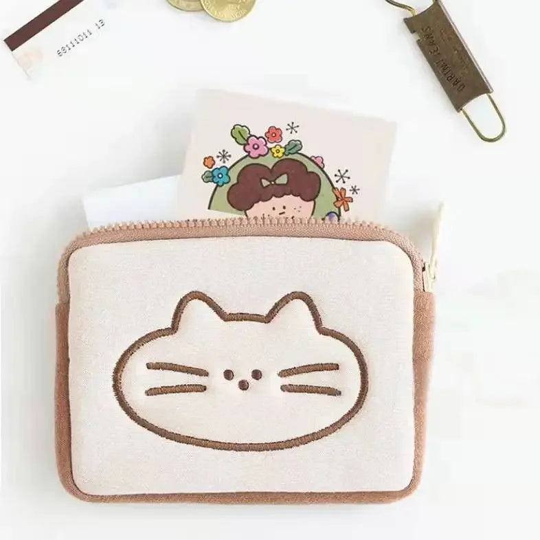 Kawaii Cat Charm Wallet π±π | Adorable Short Card Holder for Sweet Girls β¨