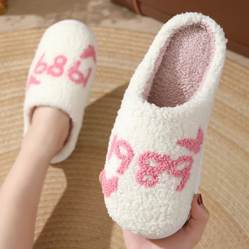 Kawaii Cozy Plush Slippers for All Seasons πΈπ¦’ | Cute Indoor Slides with Anti-Slip Comfort for Home & Hotel π‘β¨