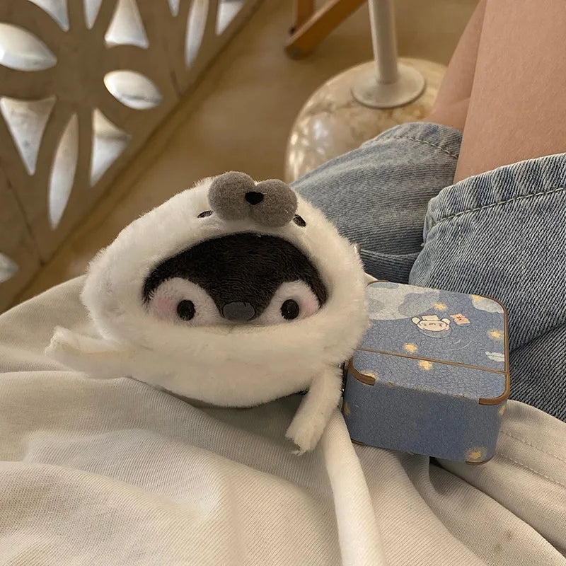 Kawaii Plush Penguin Keychain π§β¨ | Cute Doll Keyring for Girls | Adorable Taiyaki Design | Perfect Gifts & Party Favors! ππ