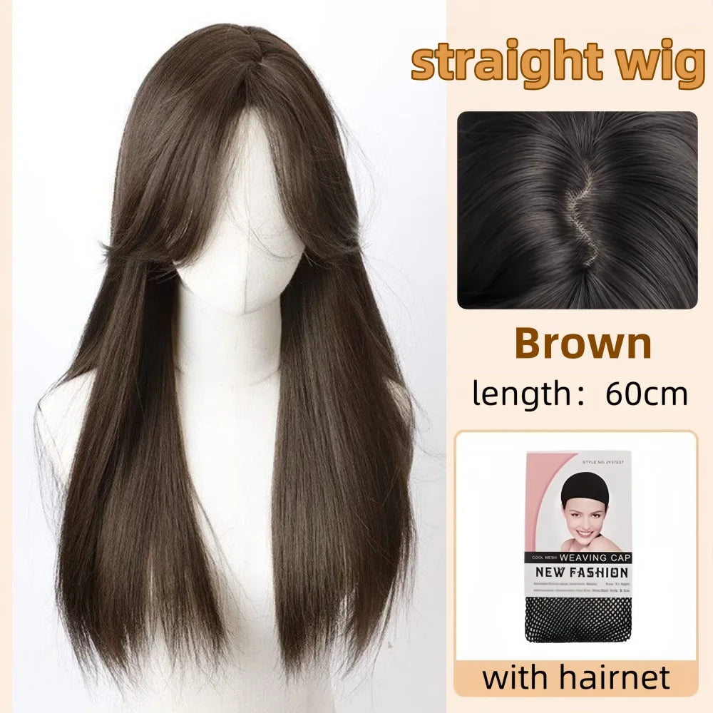 Kawaii Pink Wavy Wig πΈβ¨ | Dreamy Synthetic Cosplay Hair for School & Daily Fun! π