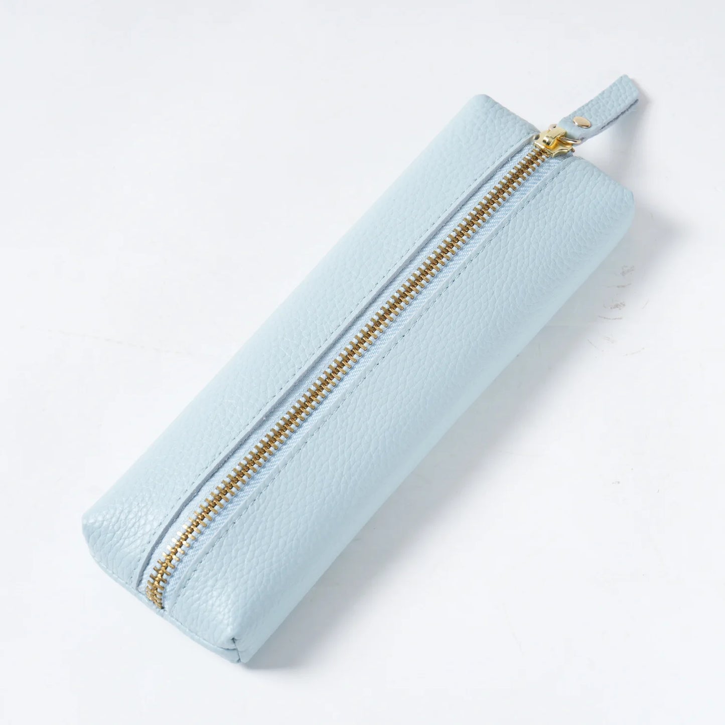 Kawaii Custom Cow Leather Pencil Case β¨π¨ - Adorable Personalized Zipper Bag for Students & Professionals! πποΈ
