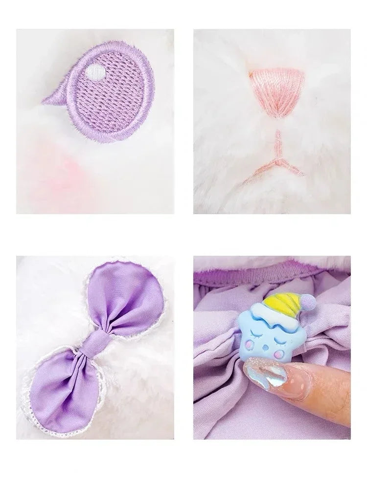 Adorable Bunny Bear Plushie π°β¨ - Soft Cuddly Throw Pillow for Kids ππ