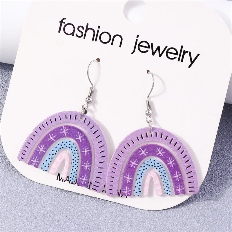 Kawaii Handmade Sunflower Drop Earrings ๐ผโจ | Cute Knitted Dangle Hooks for Party & Holiday Gifts ๐๐