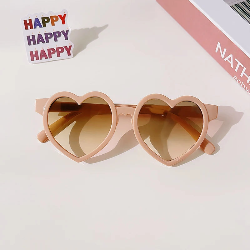 Cute Kawaii Kids' Heart-Shaped Sunflower Rabbit Ears Sunglasses πΌπ | Polarized UV400 for Little Adventurers! πΆοΈβ¨