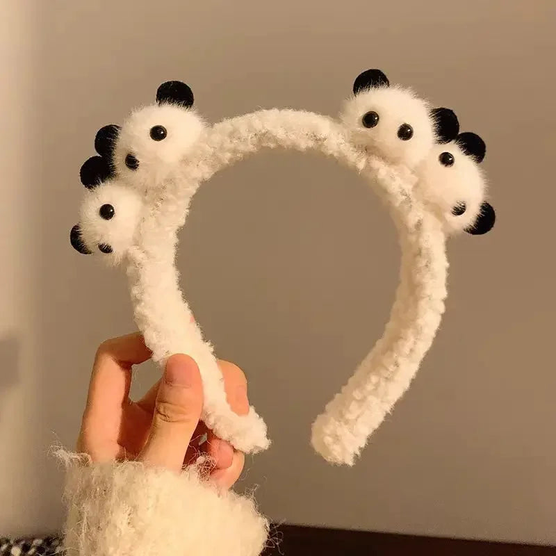 Kawaii Plush Bear Hairband π»π | Cute Anti-Slip Headband for Women | Adorable Face Wash Accessory πβ¨