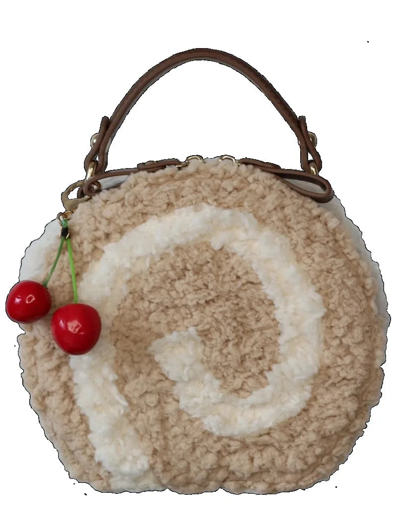 Kawaii Circular Lolita Crossbody Bag πβ¨ Sweet Cure Handbag for Girls β Stylish JK Uniform Shoulder Bag ππ