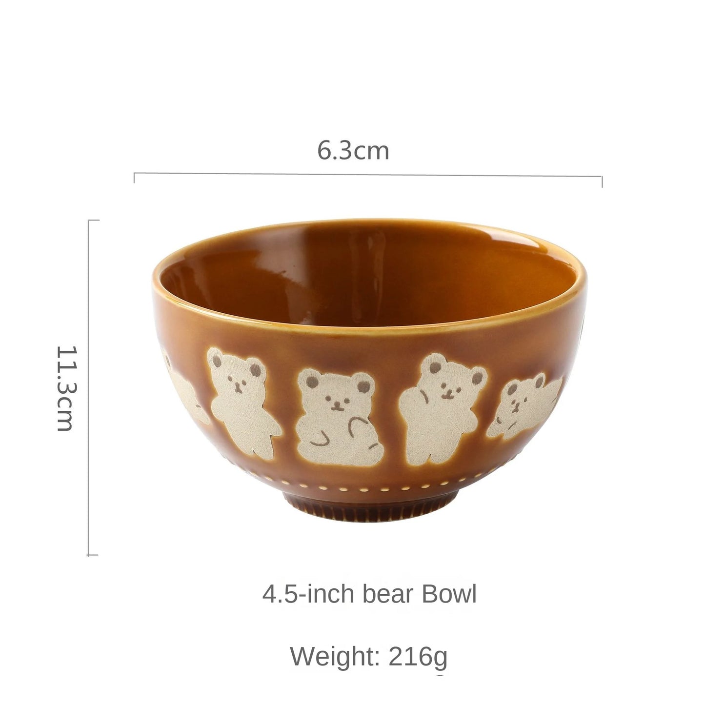 Adorable Pink Bear Embossed Ceramic Snack Bowl π»πβ¨