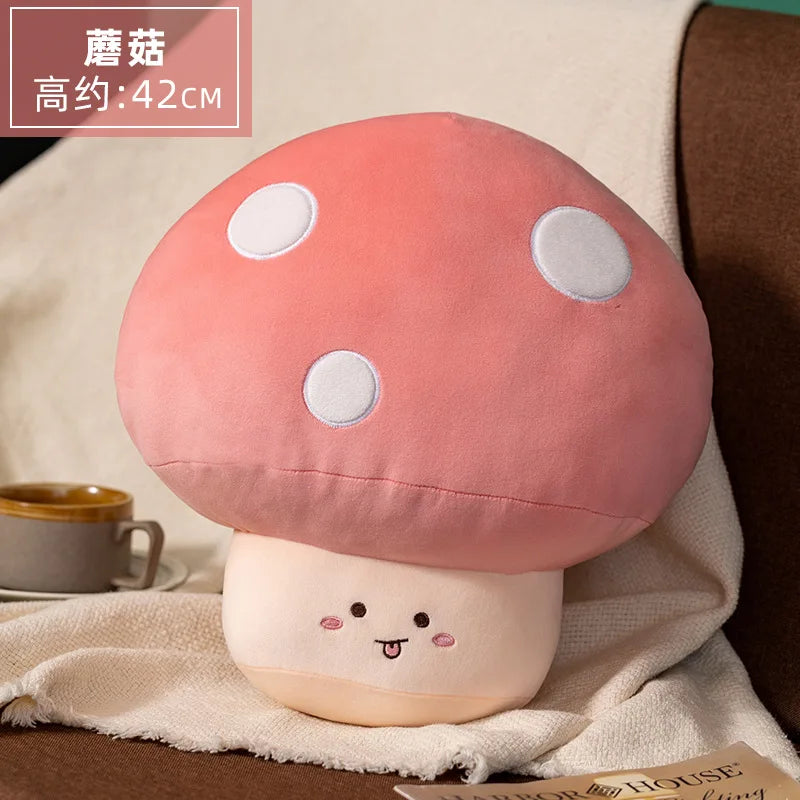 π Plushy Fruit Friends: Adorable Avocado, Banana & Mushroom Pillows! ππ₯