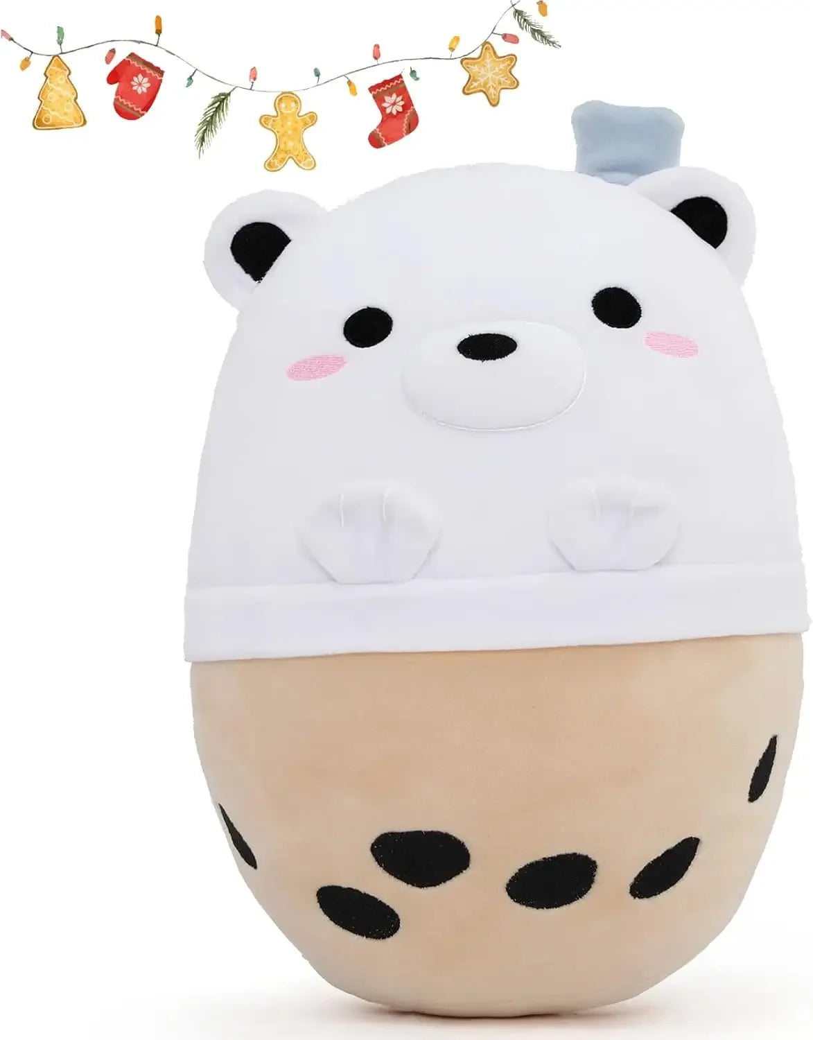 Boba Bear Hug Buddy π»π - Adorable Plush Pillow for Cozy Cuddles! - Pixie Quill