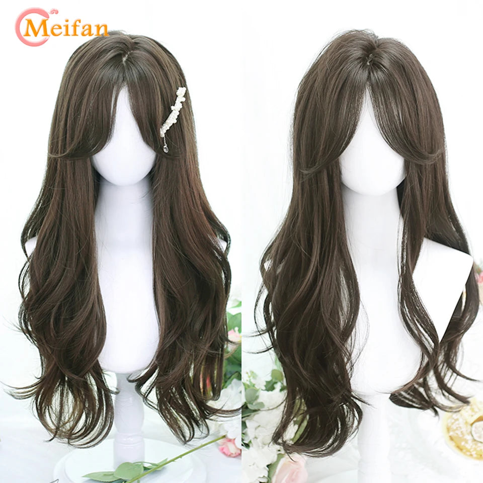 Kawaii Ombre Pink & Blonde Long Straight Wig πβ¨ - Cute Lolita Cosplay Hair for Parties & Halloween! πΈπ€