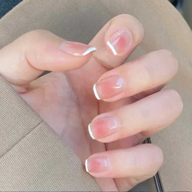 Cute Kawaii Bunny Press-On Nails 🐰✨ | 24 Pcs Full Coverage Acrylic Nail Art Set 🎨 | Reusable & Adorable Fake Nails with Tools! 💅🌸