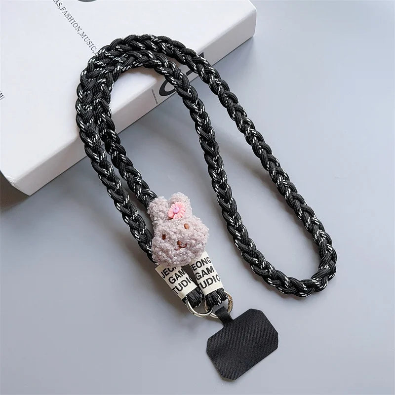 Kawaii Outdoor Adventure Lanyard πβ¨ Cute Mobile Phone Strap for Women - Anti-Loss & Fashionable Hanging Accessory! ππ±