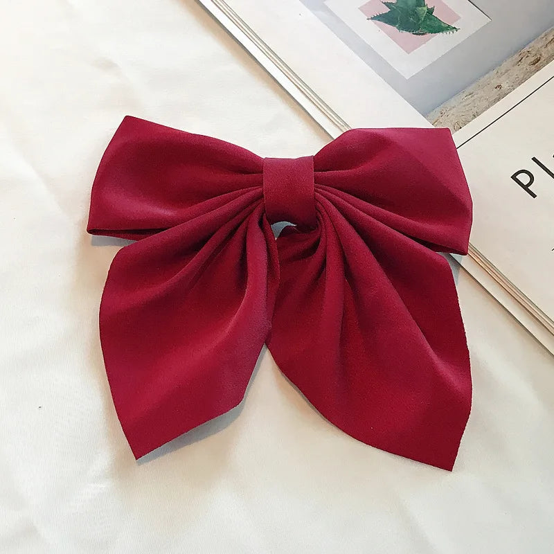 Kawaii Rainbow Bow Hair Clips πβ¨ | Adorable Satin Barrettes for Girls & Women | Cute Butterfly Hair Accessories π¦π