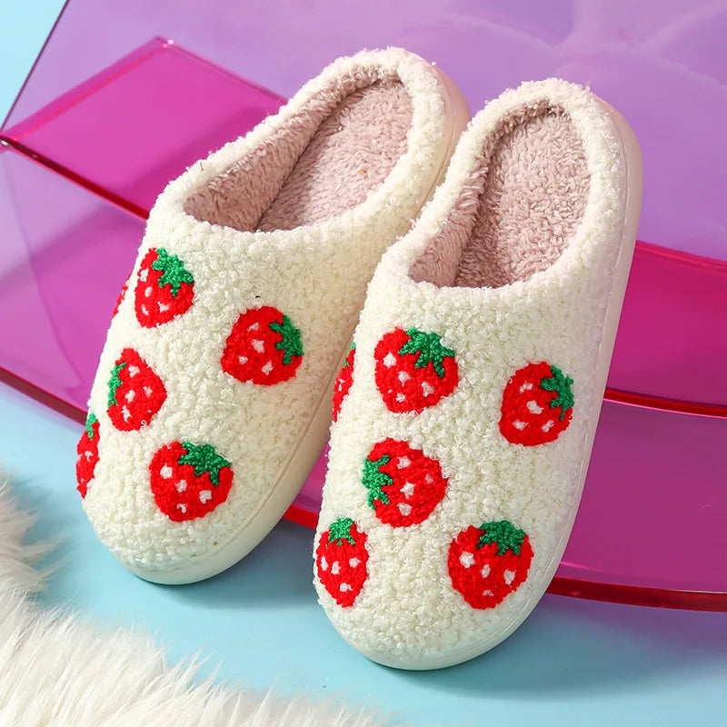 Kawaii Cozy Plush Slippers for All Seasons πΈπ¦’ | Cute Indoor Slides with Anti-Slip Comfort for Home & Hotel π‘β¨