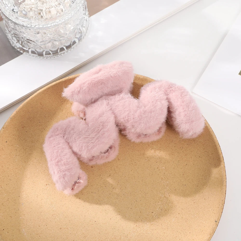 Cute Plush Big Crab Hair Claw Clip π¦β¨ | Perfect for Thick Hair & Playful Ponytails | Adorable Kawaii Hair Accessory for Women! π