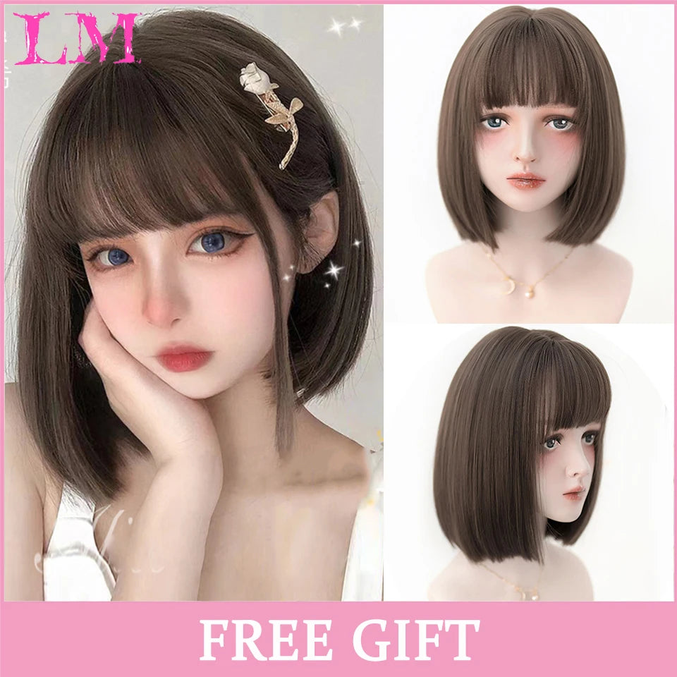 Kawaii Ombre Pink Wavy Wig πβ¨ | Heat Resistant Hair for Cosplay & Daily Fun! ππΈ