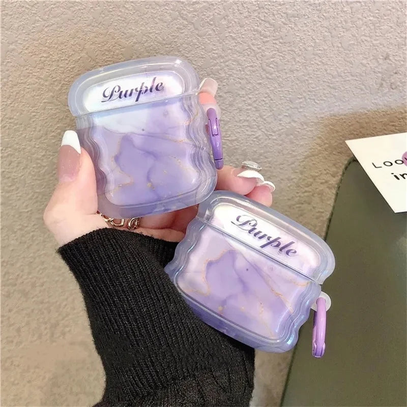 โจ Cute Cartoon Star & Moon AirPods Pro 2nd Case ๐๐ Adorable Soft TPU Cover with Keyring for All Models ๐งโจ - Pixie Quill