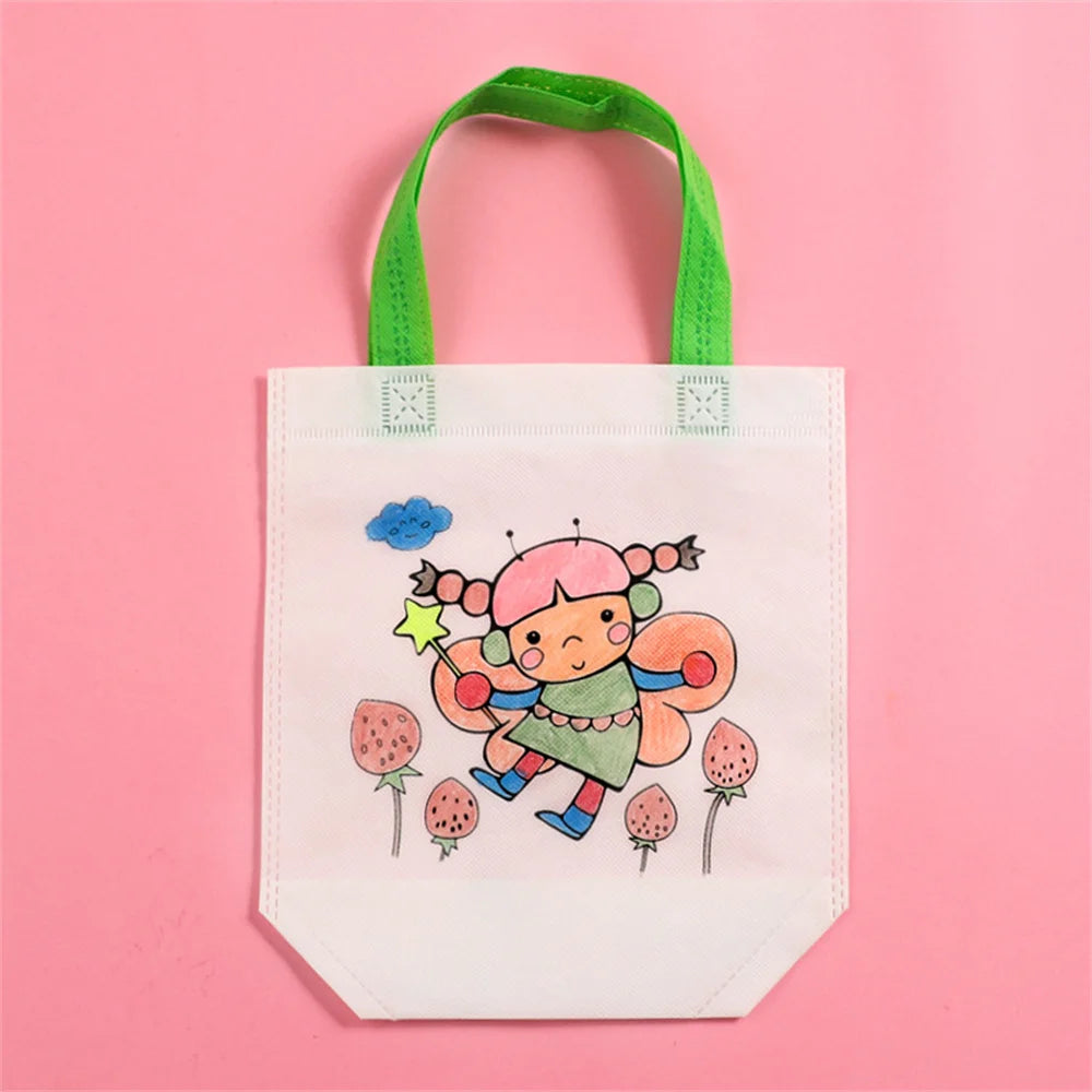 π Adorable Bear Mini Tote Bag π»β¨ - Perfect Lunch Companion for Stylish Students & Trendsetters! π±π - Pixie Quill
