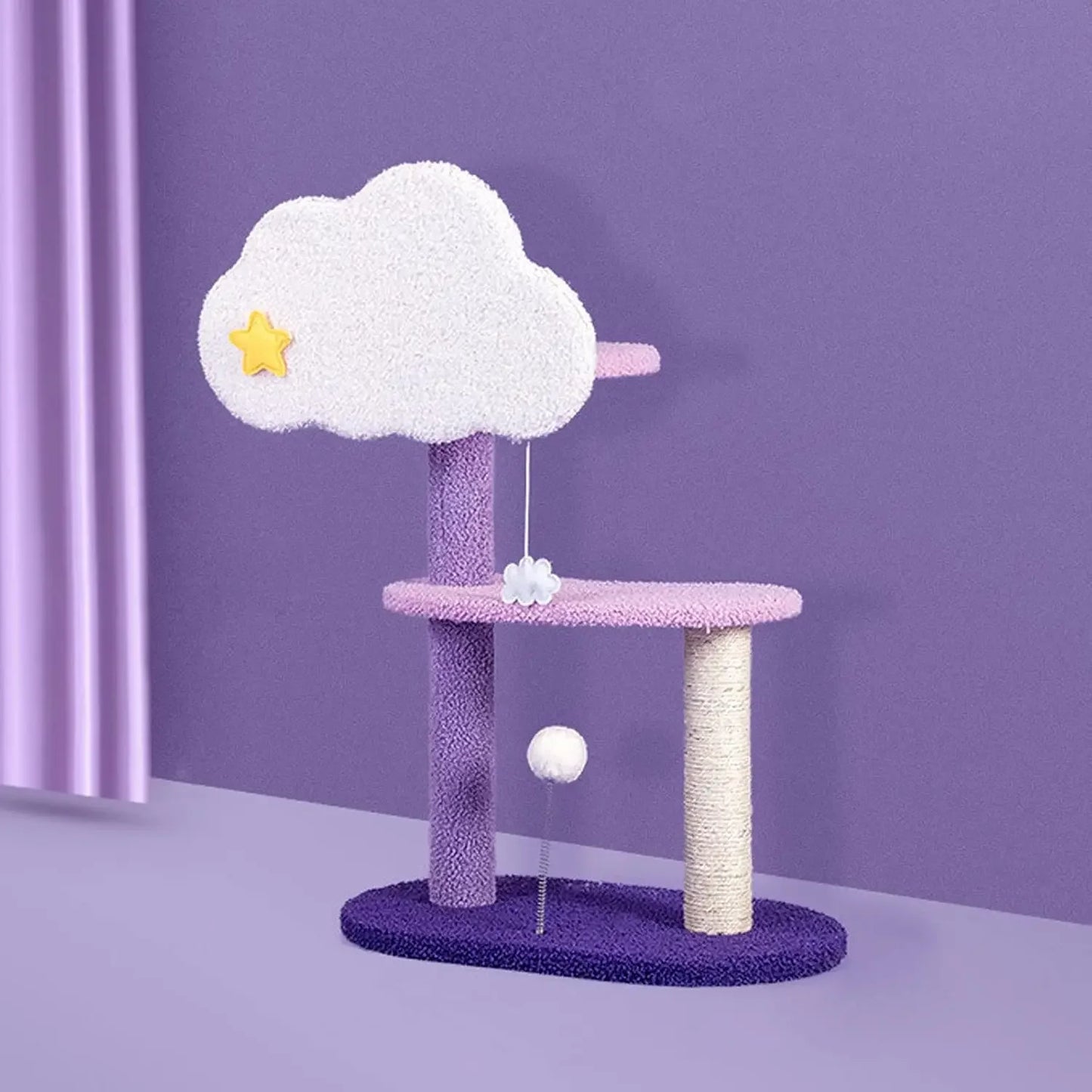 π Dreamy Cat Wonderland Tower πΎ with Cozy Hammocks & Fun Scratching Posts! π±β¨