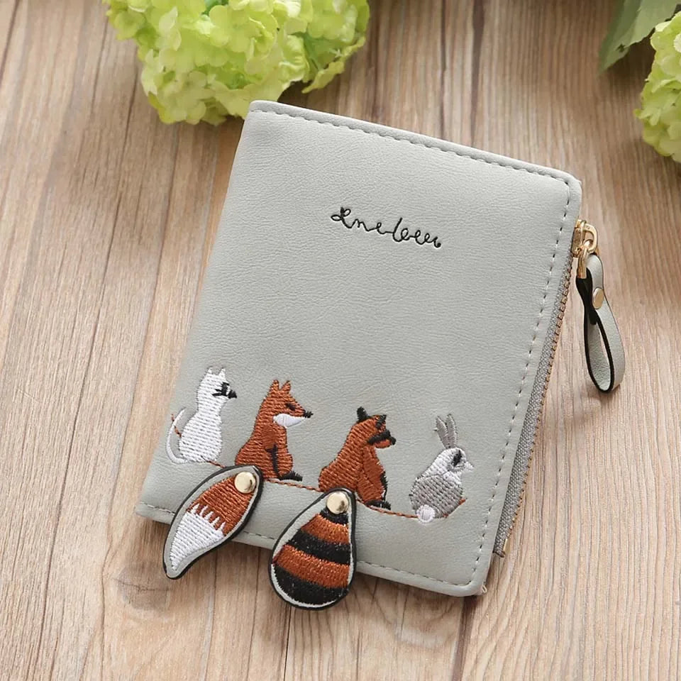 Kawaii Triple Fold Mini Wallet πΎ | Cute Card Holder & Coin Purse for Girls πβ¨