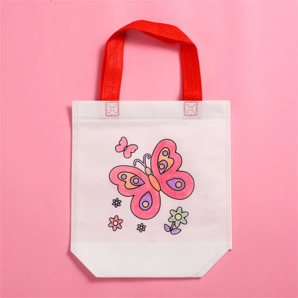 π Adorable Bear Mini Tote Bag π»β¨ - Perfect Lunch Companion for Stylish Students & Trendsetters! π±π - Pixie Quill
