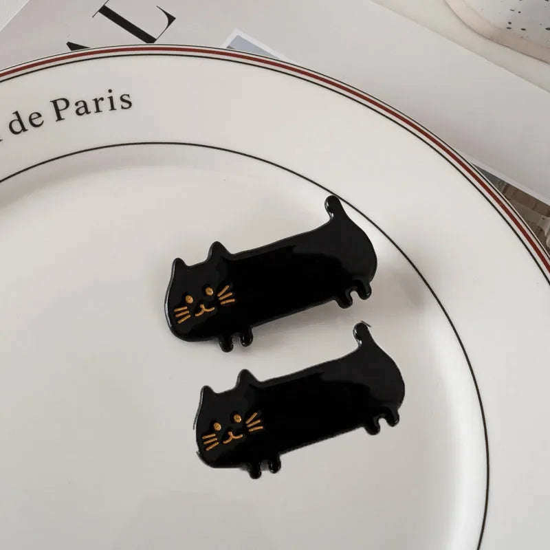 Adorable Cat Claw Clips πΎβ¨ - 2pc Hairpins for Trendy Tresses! π±π - Pixie Quill