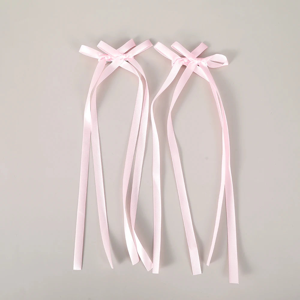 πΈ Sweet Bow & Ribbon Hair Clip π for Stylish Summer Vibes πβ¨