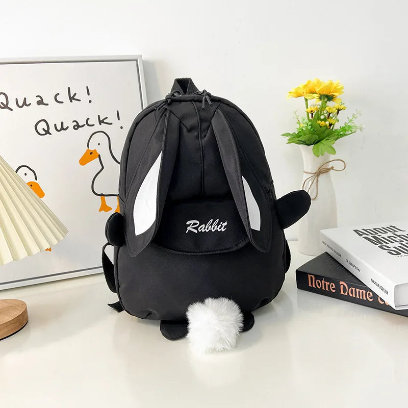 Kawaii Bunny Backpack πβ¨ - Adorable Lightweight School Bag for Kids π°π - Perfect for Kindergarten!