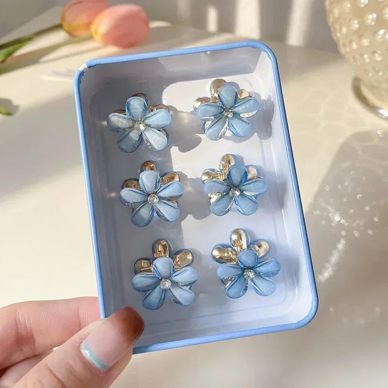 Kawaii Mini Flower Hair Clips πΈβ¨ | Cute Colorful Opal Barrettes for Women & Girls | Adorable Everyday Accessories π¦π