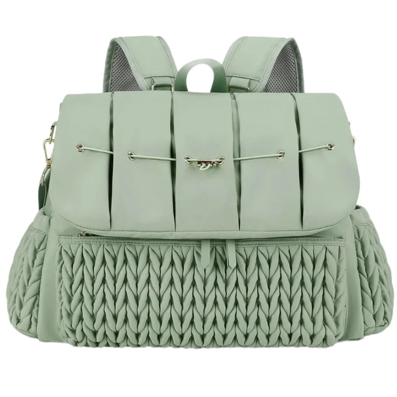 Kawaii Convertible Diaper Bag 🎒✨ | Stylish Backpack with Changing Pad & Ample Storage for Trendy Moms 🍭💕