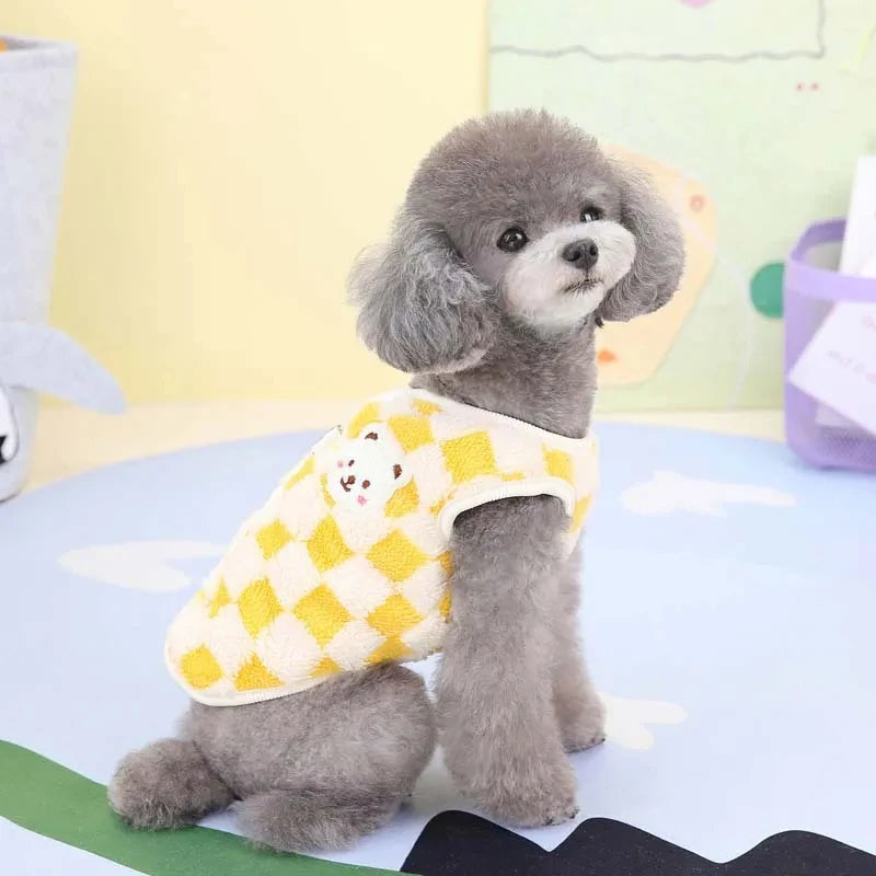 Plaid Snuggle Paws ππΎ Cozy Winter Vest for Tiny Tails πΆβ¨