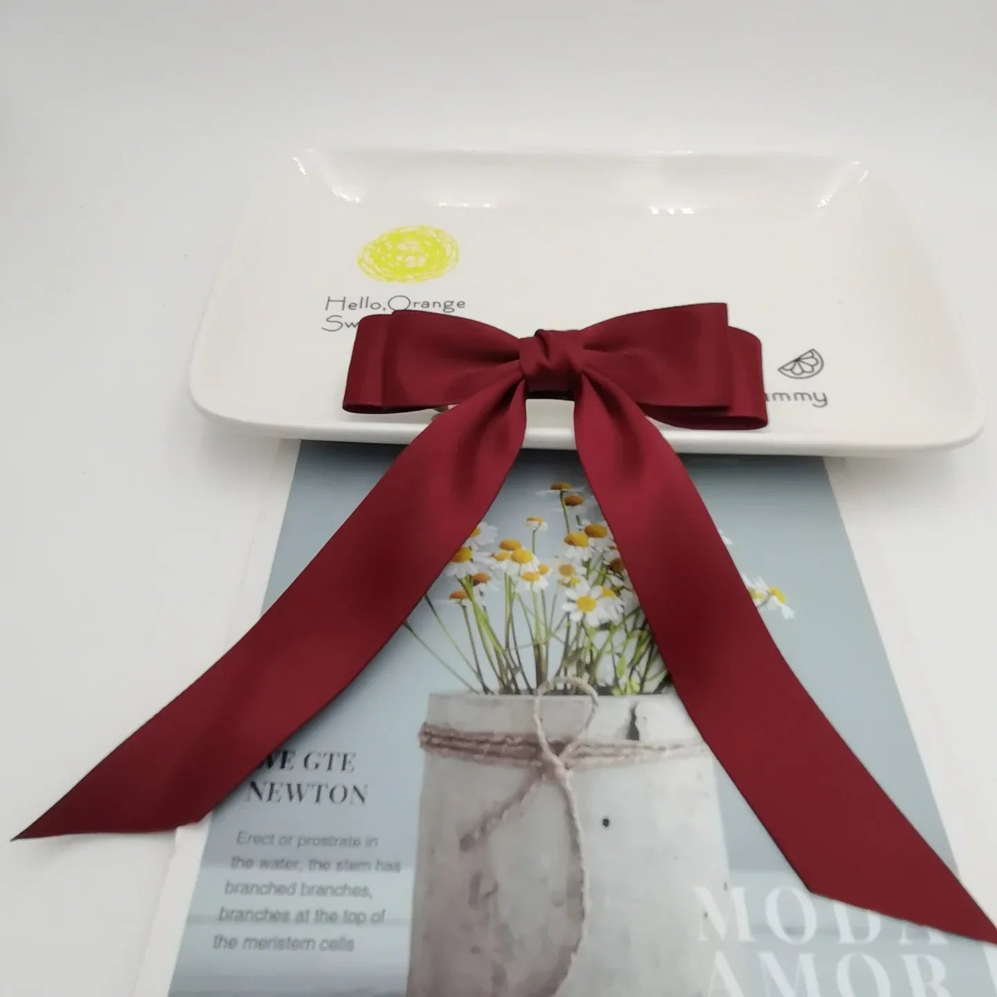 Kawaii Chic Bow Hairpin π | Adorable Black & White Ribbon Clips for Trendy Women π©βπ€ | Cute Hair Accessories π