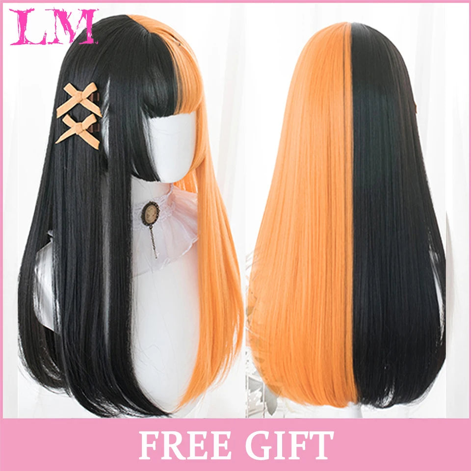 Kawaii Ombre Pink Wavy Wig πβ¨ | Heat Resistant Hair for Cosplay & Daily Fun! ππΈ