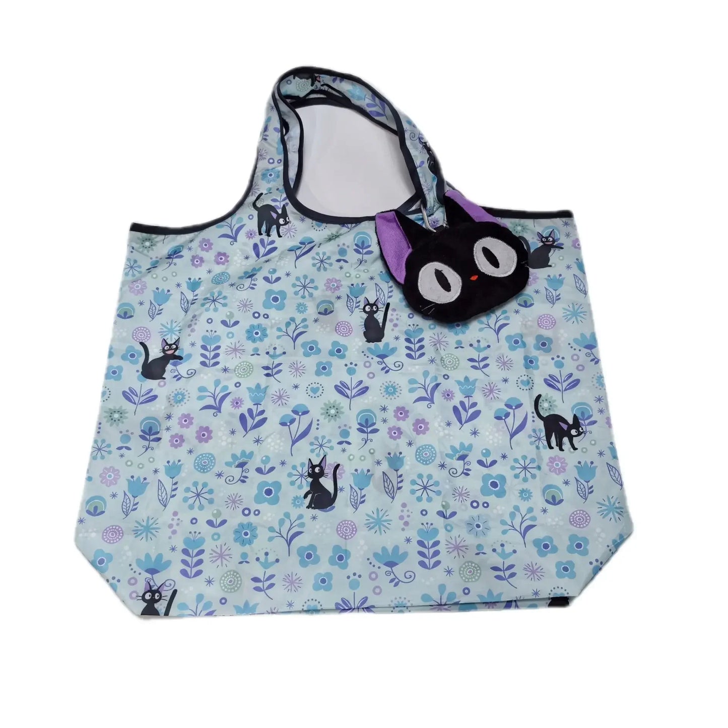 Kawaii Cartoon Foldable Tote Bags โจ๐ Eco-Friendly Nylon Shopping Pouches for Stylish Women ๐๐