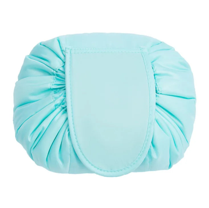 Kawaii Floral Drawstring Makeup Bag πΈβ¨ | Portable Waterproof Cosmetic Pouch for Travel & Toiletries ππ