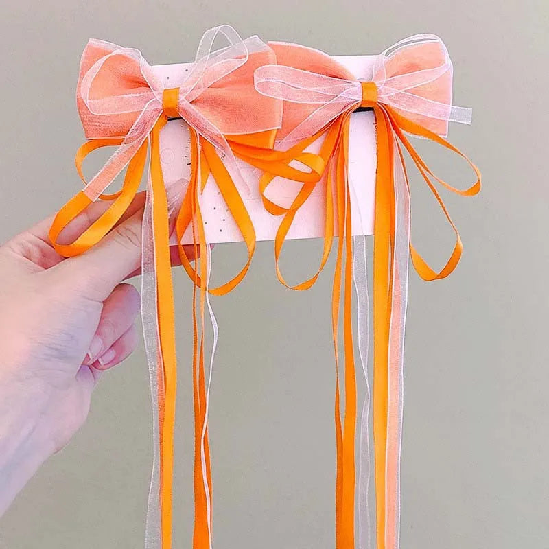 Kawaii Floral Bow Hairpins for Girls πΈβ¨ Adorable Baby Headwear & Accessories!