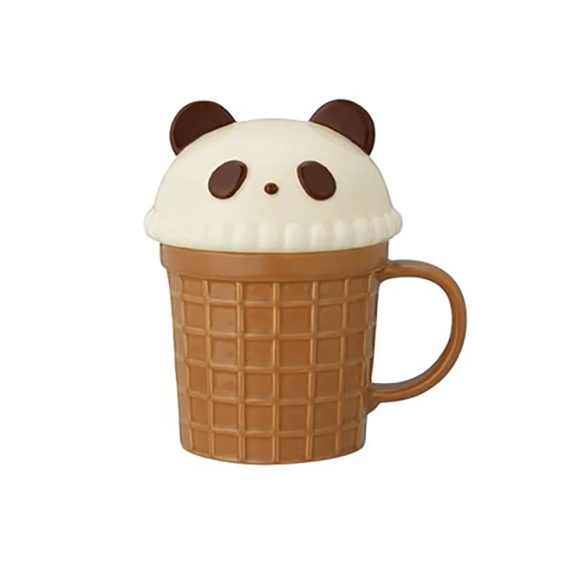 Kawaii Animal Mug π Adorable Cat, Bunny & Bear Ceramic Cup πΎ Perfect for Tea & Coffee Lovers π 350ml Delight!